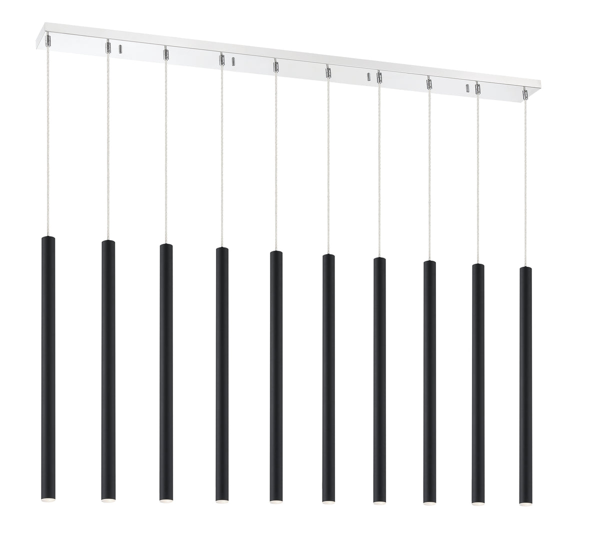 Forest 10 Light Linear Chandelier