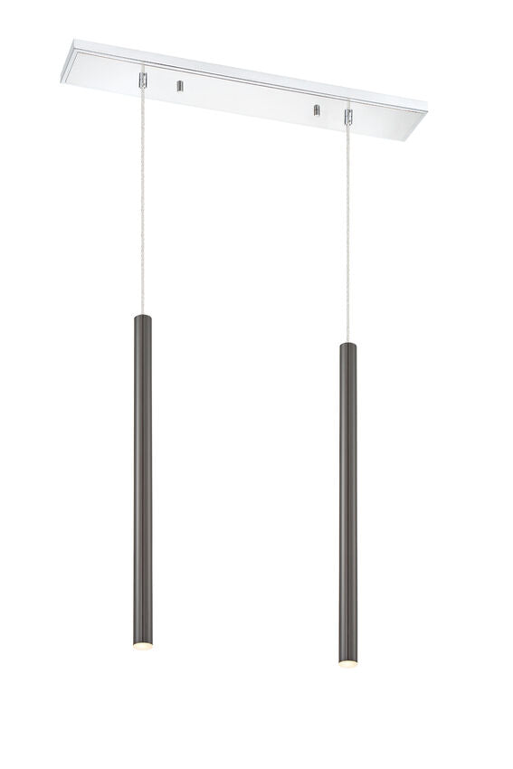 Forest 2 Light Linear Chandelier