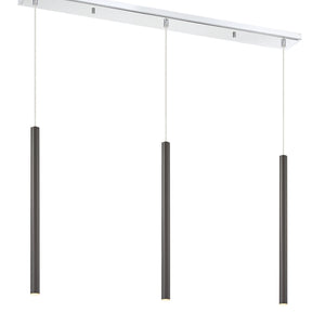 Forest 3 Light Linear Chandelier