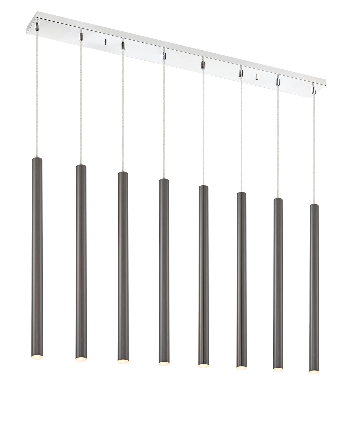 Forest 8 Light Linear Chandelier