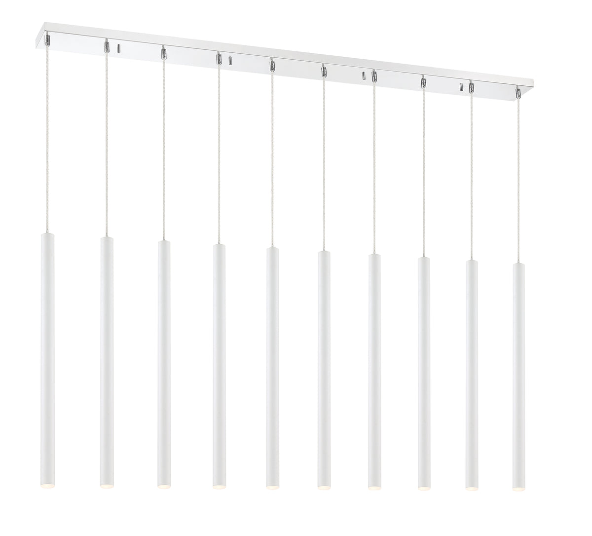 Forest 10 Light Linear Chandelier