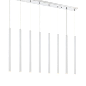Forest 8 Light Linear Chandelier