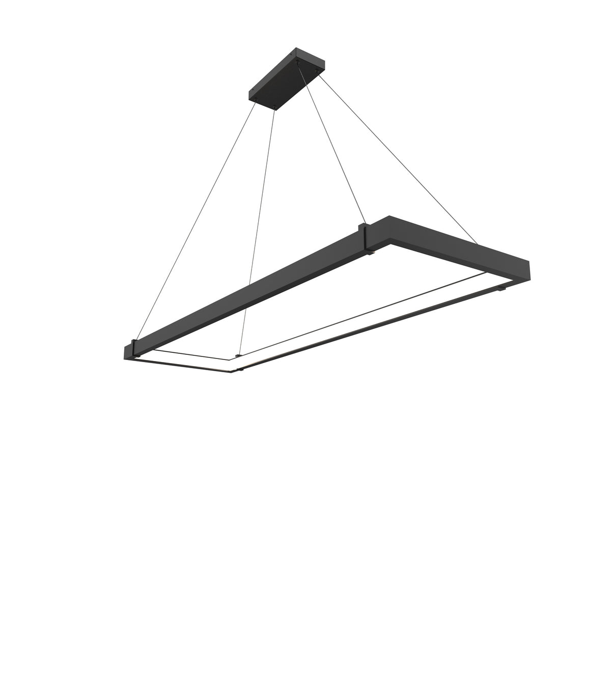 Mucci 60" Integrated LED Linear Chandelier