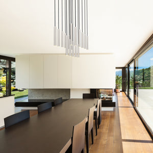 Forest 17 Light Linear Chandelier