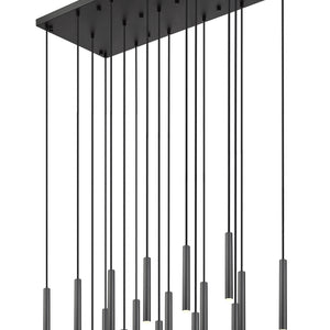 Forest 17 Light Linear Chandelier