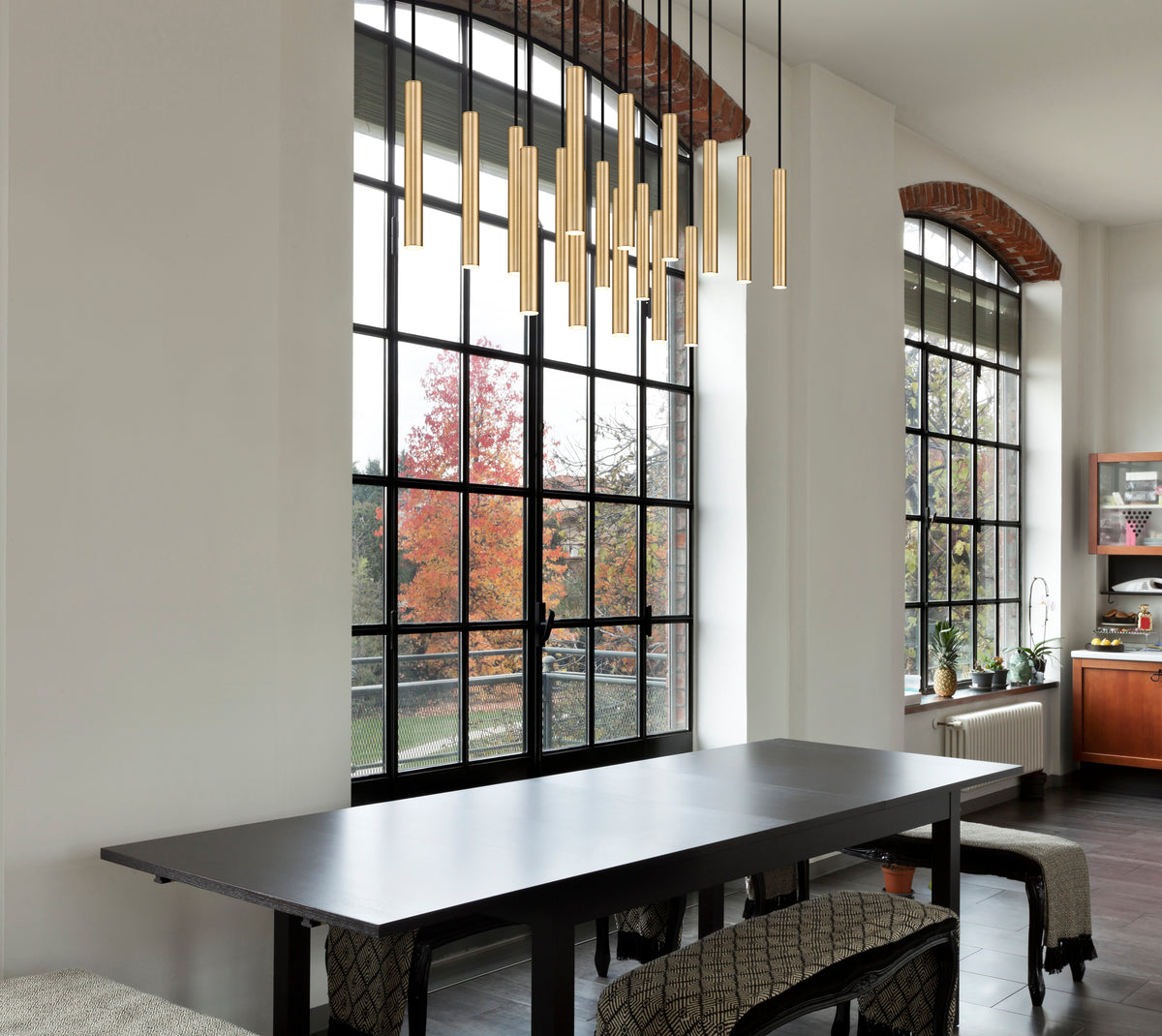 Forest 17 Light Linear Chandelier