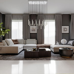 Forest 23 Light Linear Chandelier