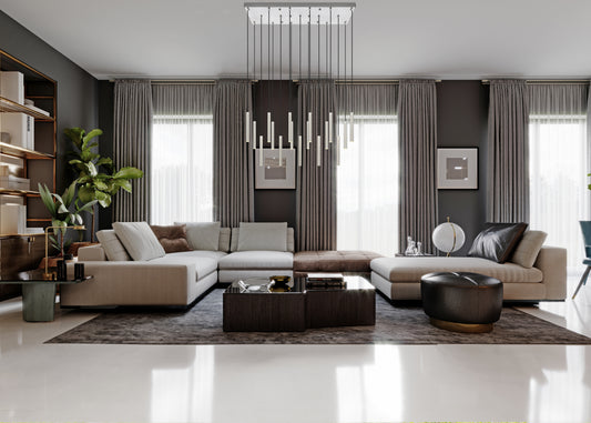 Forest 23 Light Linear Chandelier