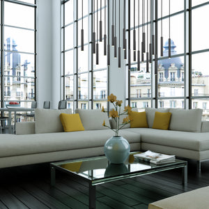 Forest 23 Light Linear Chandelier