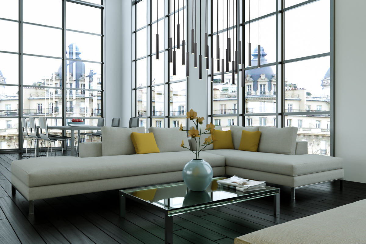 Forest 23 Light Linear Chandelier