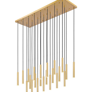 Forest 23 Light Linear Chandelier
