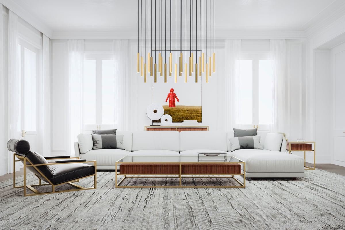 Forest 23 Light Linear Chandelier