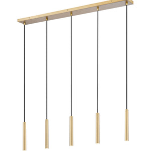 Forest 5 Light Linear Chandelier