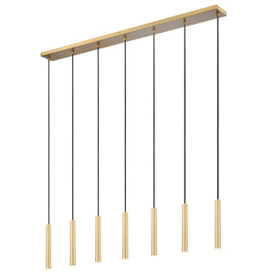 Forest 7 Light Linear Chandelier