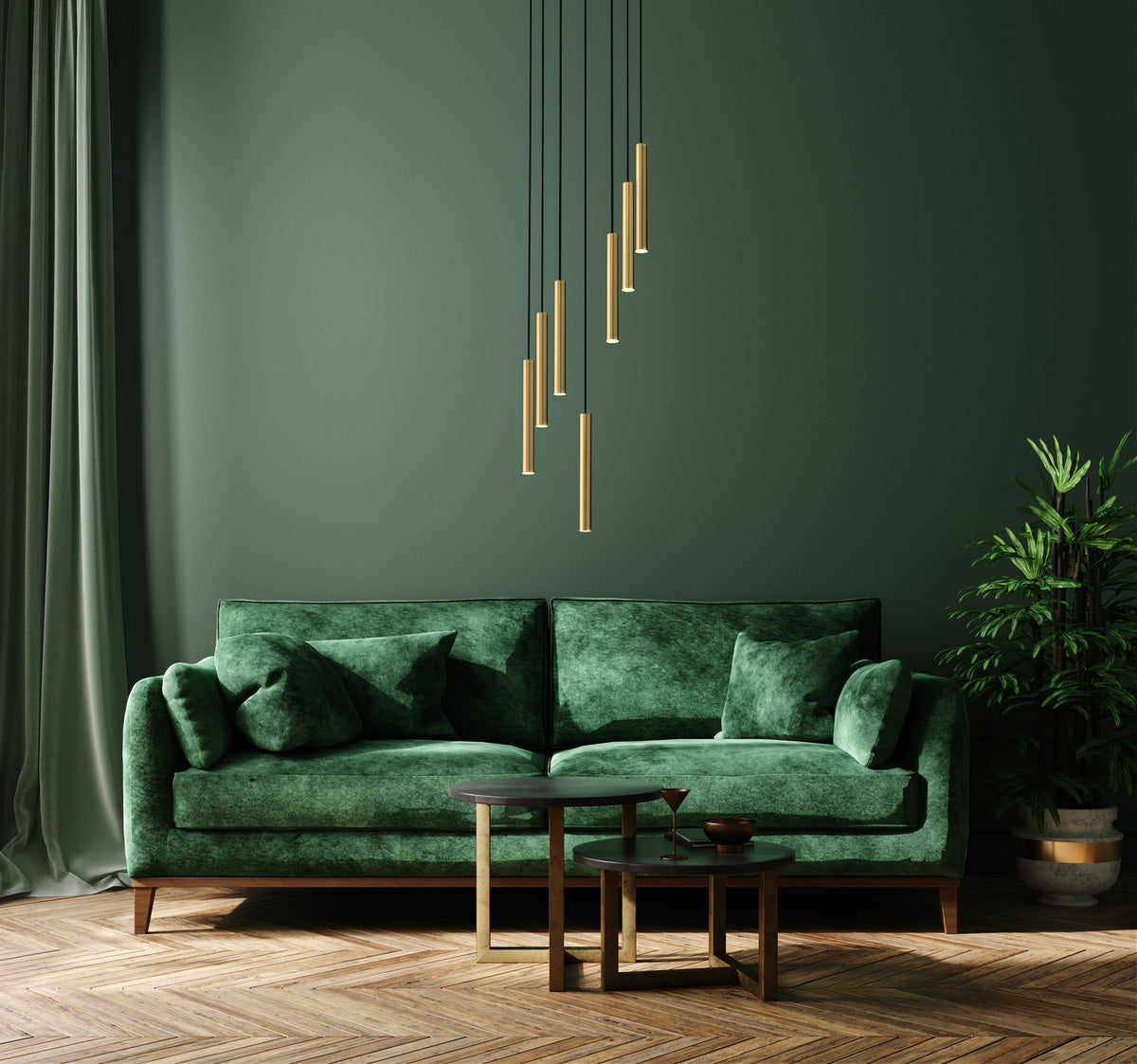 Forest 7 Light Chandelier