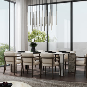 Forest 23 Light Linear Chandelier