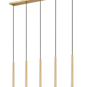 Forest 5 Light Linear Chandelier