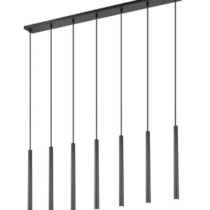 Forest 7 Light Linear Chandelier