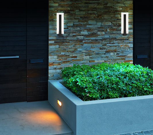 Carta 22" Integrated LED Outdoor Wall Sconce