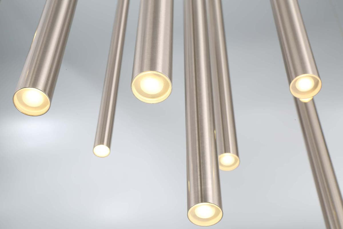 Santana 18-Light 24" Integrated LED Multi Drop Chandelier