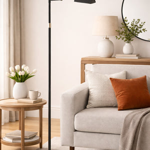 50.25-in Swing Arm Floor Lamp