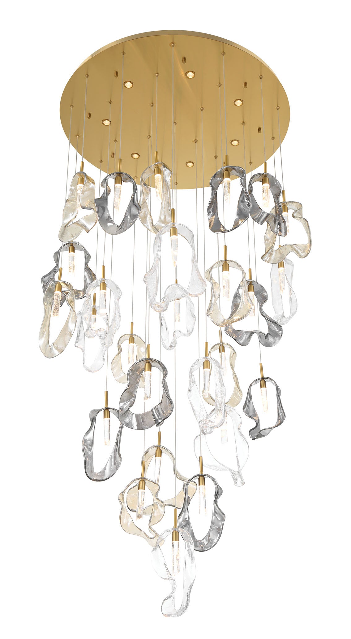 Norah 26-Light 39" Integrated LED Grand Chandelier