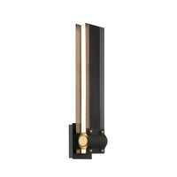 Admiral 19" Integrated LED Outdoor Wall Sconce