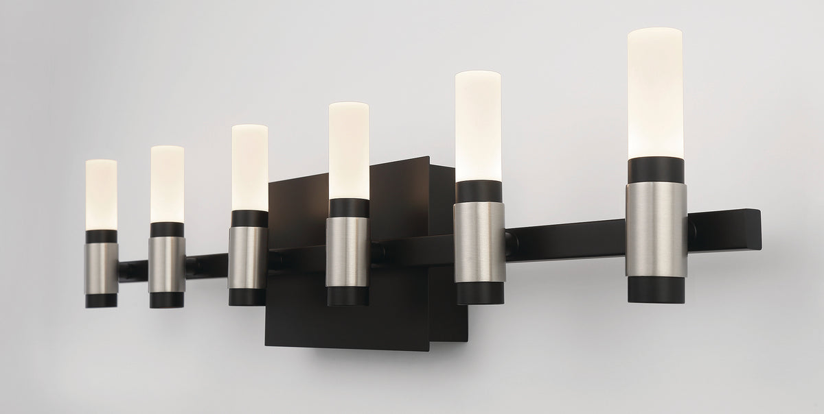 Albany 6-Light 27" Integrated LED Vanity