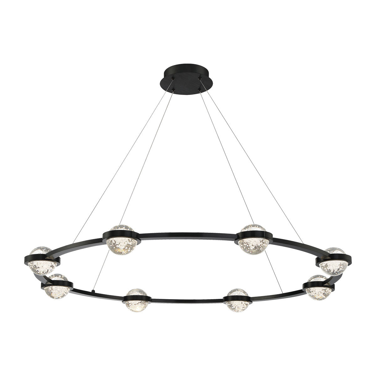 Circolo 8-Light 48" Integrated LED Chandelier