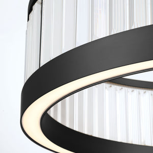Empra 30" Integrated LED Chandelier
