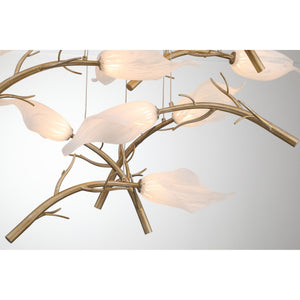 Matera 15-Light 34" Integrated LED Grand Chandelier