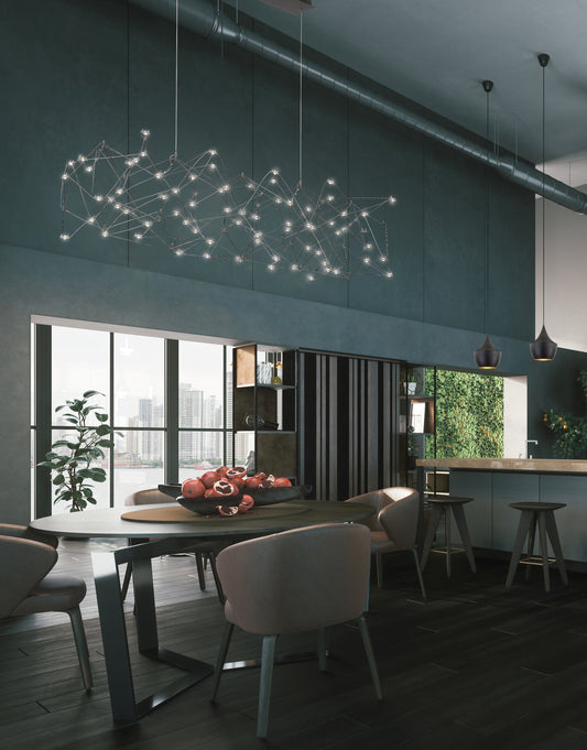Leonardelli 65" Integrated LED Grand Chandelier