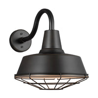 Barn Light Cage For Large Fixture