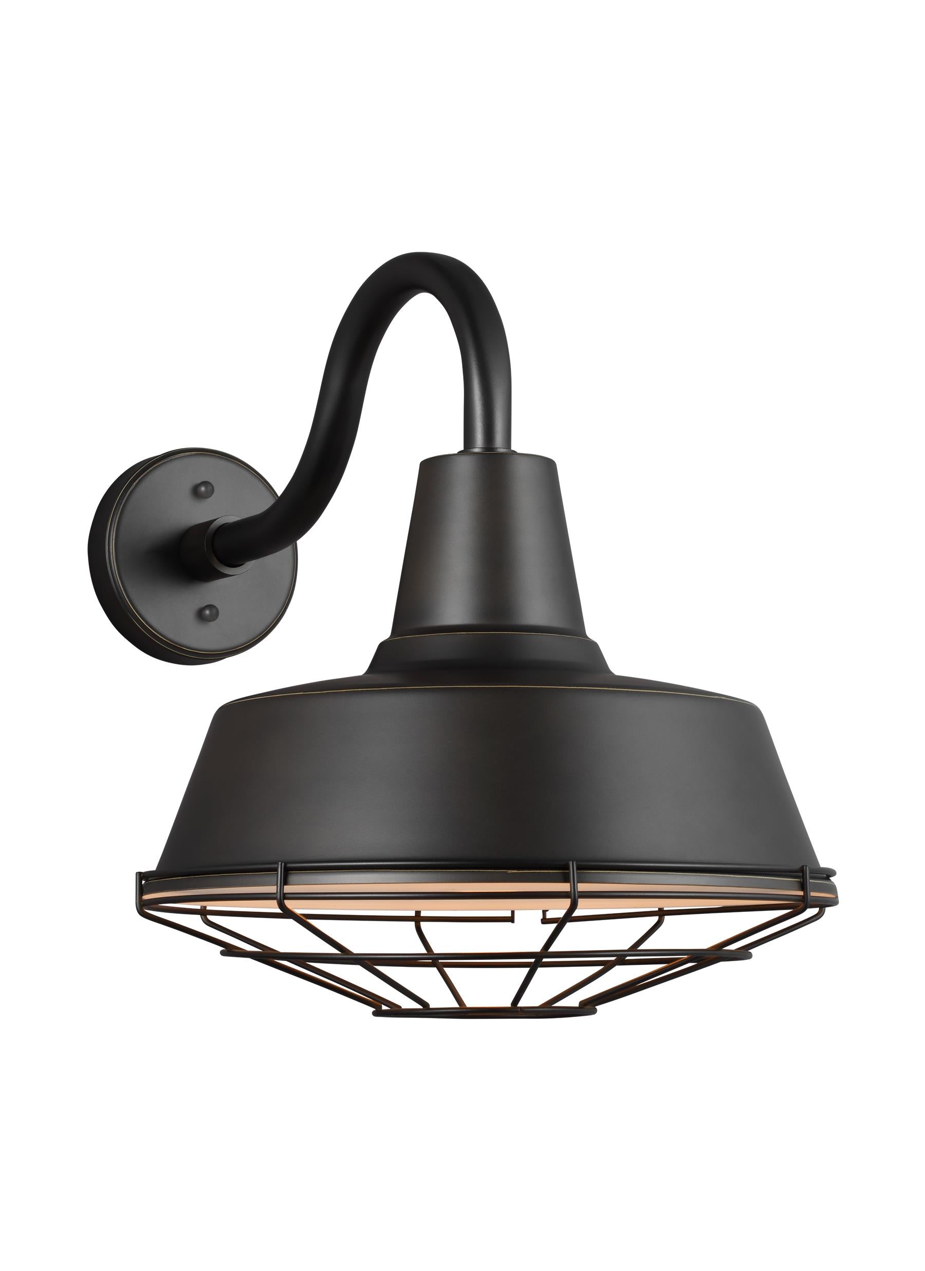 Barn Light Cage For Large Fixture