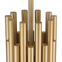 Olette 2-Tiers 20-Light 42" Integrated LED Grand Chandelier