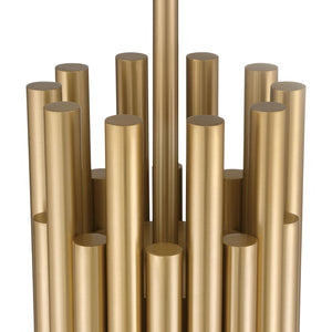Olette 2-Tiers 20-Light 42" Integrated LED Grand Chandelier