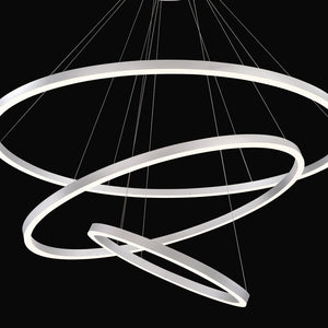 Spunto 3-Tiers 3-Light 61" Integrated LED Grand Chandelier