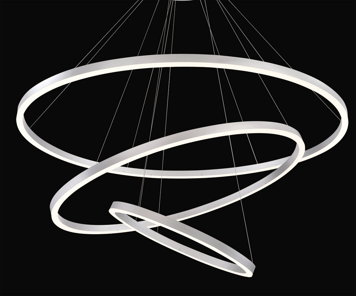 Spunto 3-Tiers 3-Light 61" Integrated LED Grand Chandelier