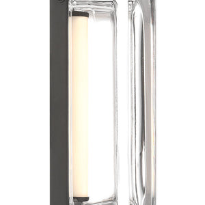 Langferd 12" Integrated LED Outdoor Wall Sconce