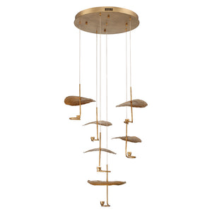 Lagatto 6-Light 26" Integrated LED Multi Drop Chandelier