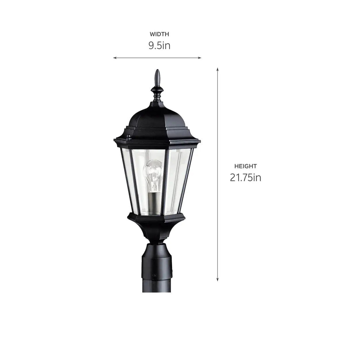 Madison Outdoor Post Mt 1Lt