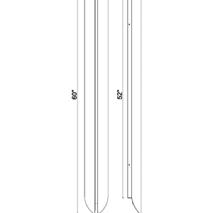 Inntra 60" Integrated LED Outdoor Wall Sconce