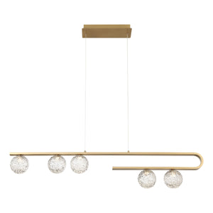 Phillimore 5-Light 45" Integrated LED Linear Chandelier