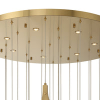 Jateo 33-Light 40" Integrated LED Multi Drop Chandelier