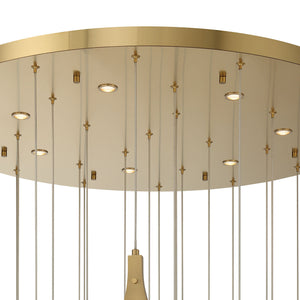 Jateo 33-Light 40" Integrated LED Multi Drop Chandelier