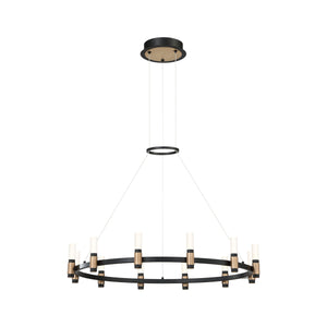 Albany 12-Light 32" Integrated LED Chandelier