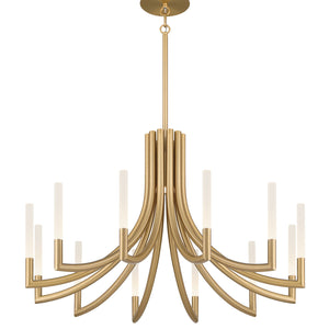 Olette 12-Light 36" Integrated LED Chandelier