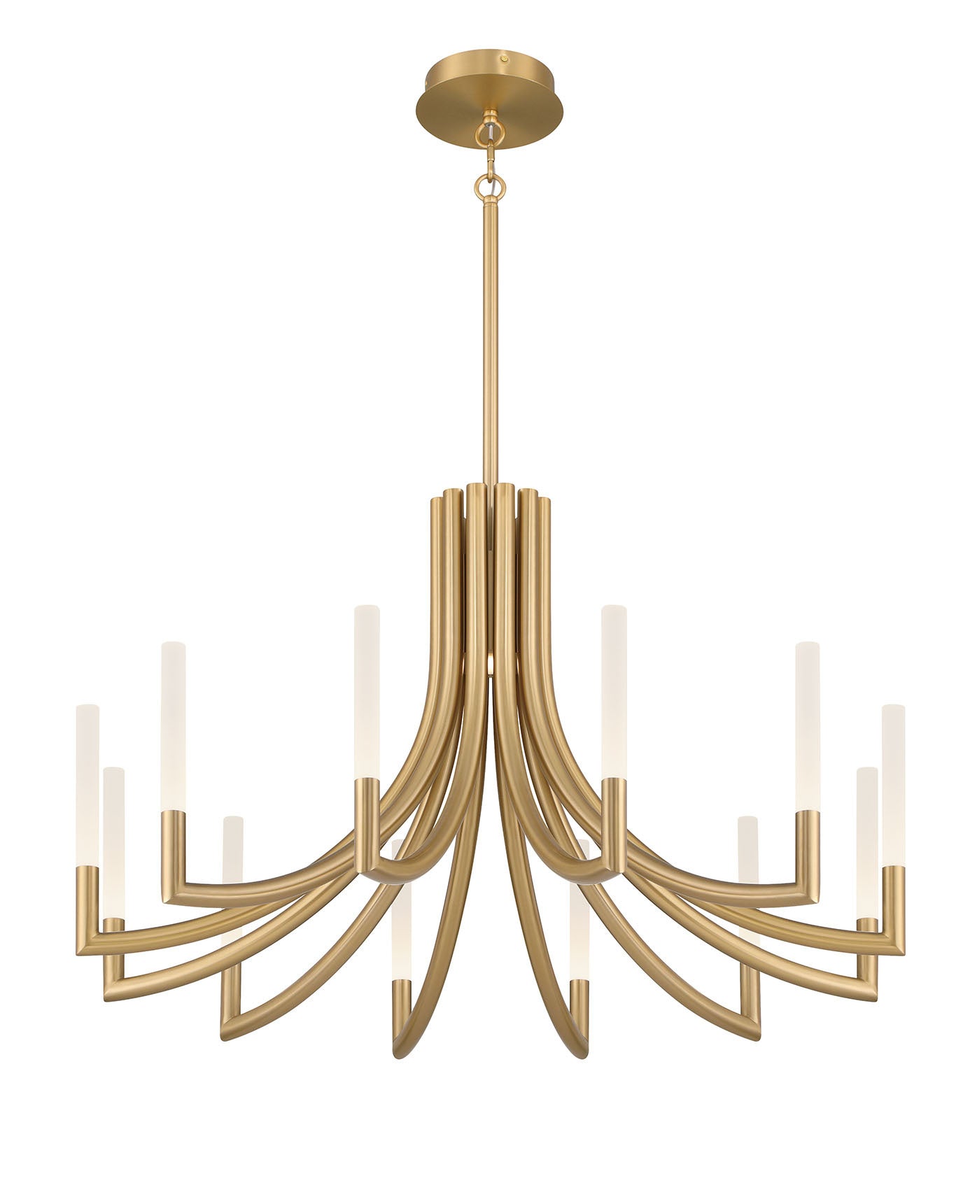 Olette 12-Light 36" Integrated LED Chandelier