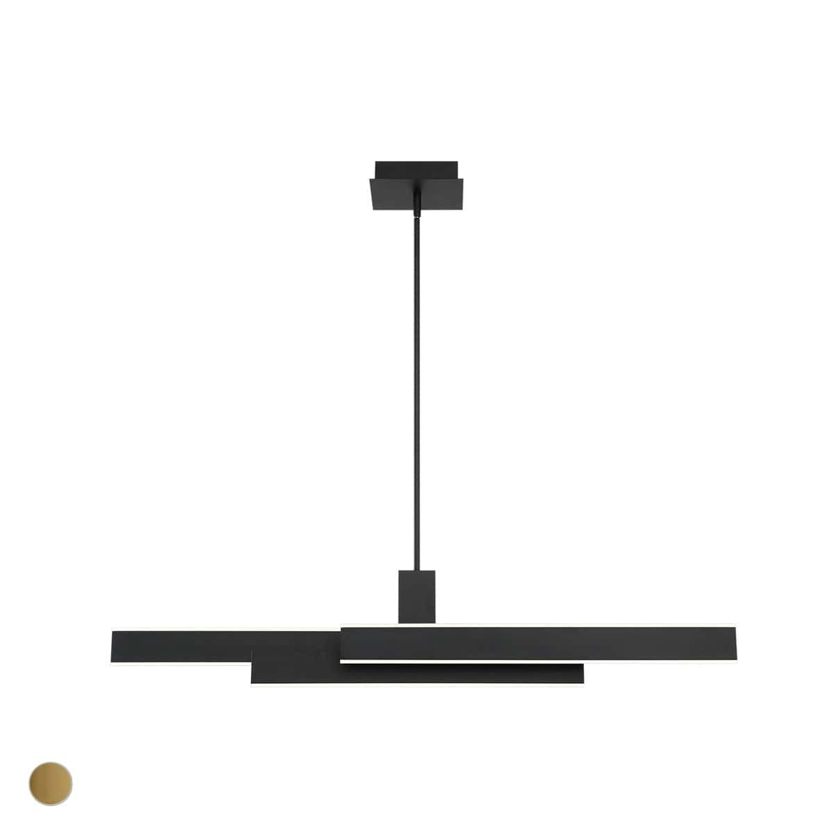 Cameno 45" Integrated LED Linear Chandelier