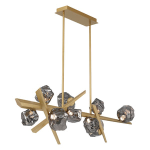 Thorah 9-Light 59" Integrated LED Linear Chandelier